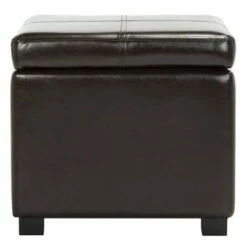 Madison Square Storage Ottoman - Safavieh Brown -Ottomans Official Shop unnamed file 8517