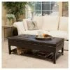 Miriam Wood Rectangle Storage Ottoman Bench with Bottom Rack - Espresso - Christopher Knight Home 2 Miriam Wood Rectangle Storage Ottoman Bench with Bottom Rack - Espresso - Christopher Knight Home -Ottomans Official Shop unnamed file 8532