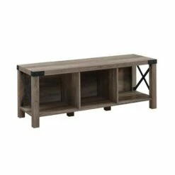 Sophie Rustic Farmhouse X Frame Entry Bench with 3 Cubbies - Saracina Home Rustic Oak 27 Sophie Rustic Farmhouse X Frame Entry Bench with 3 Cubbies - Saracina Home Rustic Oak -Ottomans Official Shop unnamed file 858
