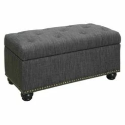Breighton Home 7Th Avenue Storage Ottoman - Johar Furniture Blue -Ottomans Official Shop unnamed file 8637