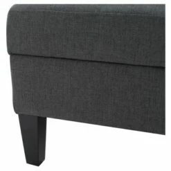 Zahra Storage Ottoman - Christopher Knight Home Dark Blue