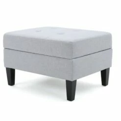 Zahra Storage Ottoman - Christopher Knight Home Dark Blue -Ottomans Official Shop unnamed file 8683