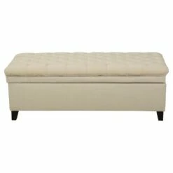 Juliana Storage Ottoman - Christopher Knight Home Beige -Ottomans Official Shop unnamed file 8721