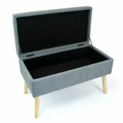 Brooklyn Storage Ottoman Bench Gray - Humble Crew -Ottomans Official Shop unnamed file 8738