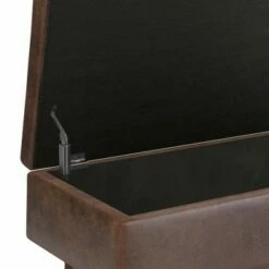 Small Ethan Rectangular Storage Ottoman - WyndenHall Midnight Black -Ottomans Official Shop unnamed file 8784