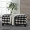 Breanna Storage Ottoman - Black Checkerboard - Christopher Knight Home -Ottomans Official Shop unnamed file 8832