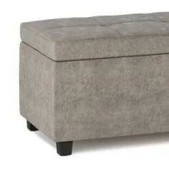48" Cambridge Storage Ottoman - Wyndenhall Natural Linen Look Fabric 18 48" Cambridge Storage Ottoman - Wyndenhall Natural Linen Look Fabric -Ottomans Official Shop unnamed file 8867