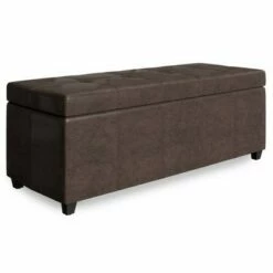 48" Cambridge Storage Ottoman - Wyndenhall Natural Linen Look Fabric 22 48" Cambridge Storage Ottoman - Wyndenhall Natural Linen Look Fabric -Ottomans Official Shop unnamed file 8871