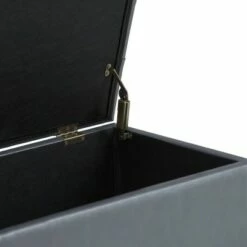 34" Marlowe Storage Ottoman Bench - WyndenHall Midnight Black -Ottomans Official Shop unnamed file 8949