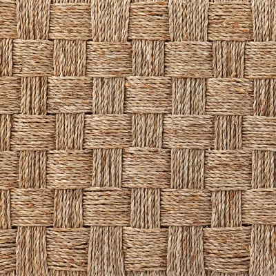 Dunhor Coastal 39.25" Natural Seagrass Bench Brown - Aiden Lane 9 Dunhor Coastal 39.25" Natural Seagrass Bench Brown - Aiden Lane - Image 7