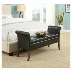 Garbo Storage Bench Black - Breighton Home -Ottomans Official Shop unnamed file 8996