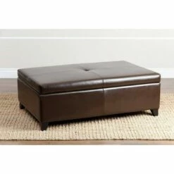 Dylan Bonded Leather Flip-Top Storage Ottoman Brown - Abbyson Living 8 Dylan Bonded Leather Flip-Top Storage Ottoman Brown - Abbyson Living -Ottomans Official Shop unnamed file 9088