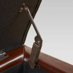 Gavin Bonded Leather Storage Ottoman Brown - Christopher Knight Home -Ottomans Official Shop unnamed file 9101