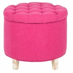 Amelia Tufted Storage Ottoman - Safavieh Light Green -Ottomans Official Shop unnamed file 9251