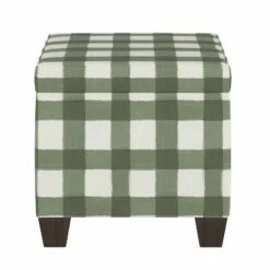 Fairland Storage Ottoman Buffalo Square Sage - Threshold™