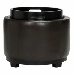 Chelsea Round Tray Storage Ottoman - Safavieh Gold 16 Chelsea Round Tray Storage Ottoman - Safavieh Gold -Ottomans Official Shop unnamed file 9429