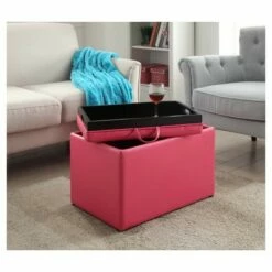 Accent Storage Ottoman Pink - Breighton Home -Ottomans Official Shop unnamed file 9485
