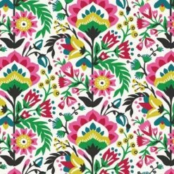 Pattern Fairland Square Storage Ottoman Bright Floral - Threshold™ -Ottomans Official Shop unnamed file 9593