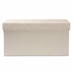 Gerwin Wood 2 Drawer Storage Ottoman - Baxton Studio Beige/oak Brown -Ottomans Official Shop unnamed file 9618