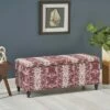 Brantwood Storage Ottoman Tie Dye Mauve - Christopher Knight Home -Ottomans Official Shop unnamed file 9628
