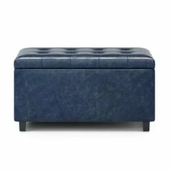 Essex Storage Ottoman Denim Blue - WyndenHall -Ottomans Official Shop unnamed file 9785