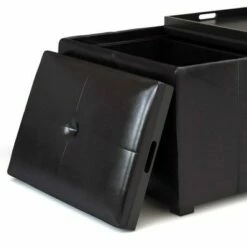 Franklin Small Coffee Table Storage Ottoman Tanners Brown - WyndenHall 10 Franklin Small Coffee Table Storage Ottoman Tanners Brown - WyndenHall -Ottomans Official Shop unnamed file 9804