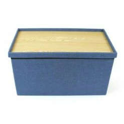 Heathered Storage Ottoman with Reversible Tray Cover Blue - Humble Crew -Ottomans Official Shop unnamed file 9884