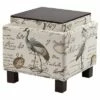 Madison Park Shelly Square Storage Ottoman with Pillows Red -Ottomans Official Shop unnamed file 9888