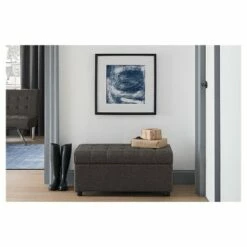 Room & Joy Eve Rectangular Linen Storage Ottoman Gray - Room & Joy -Ottomans Official Shop unnamed file 9954